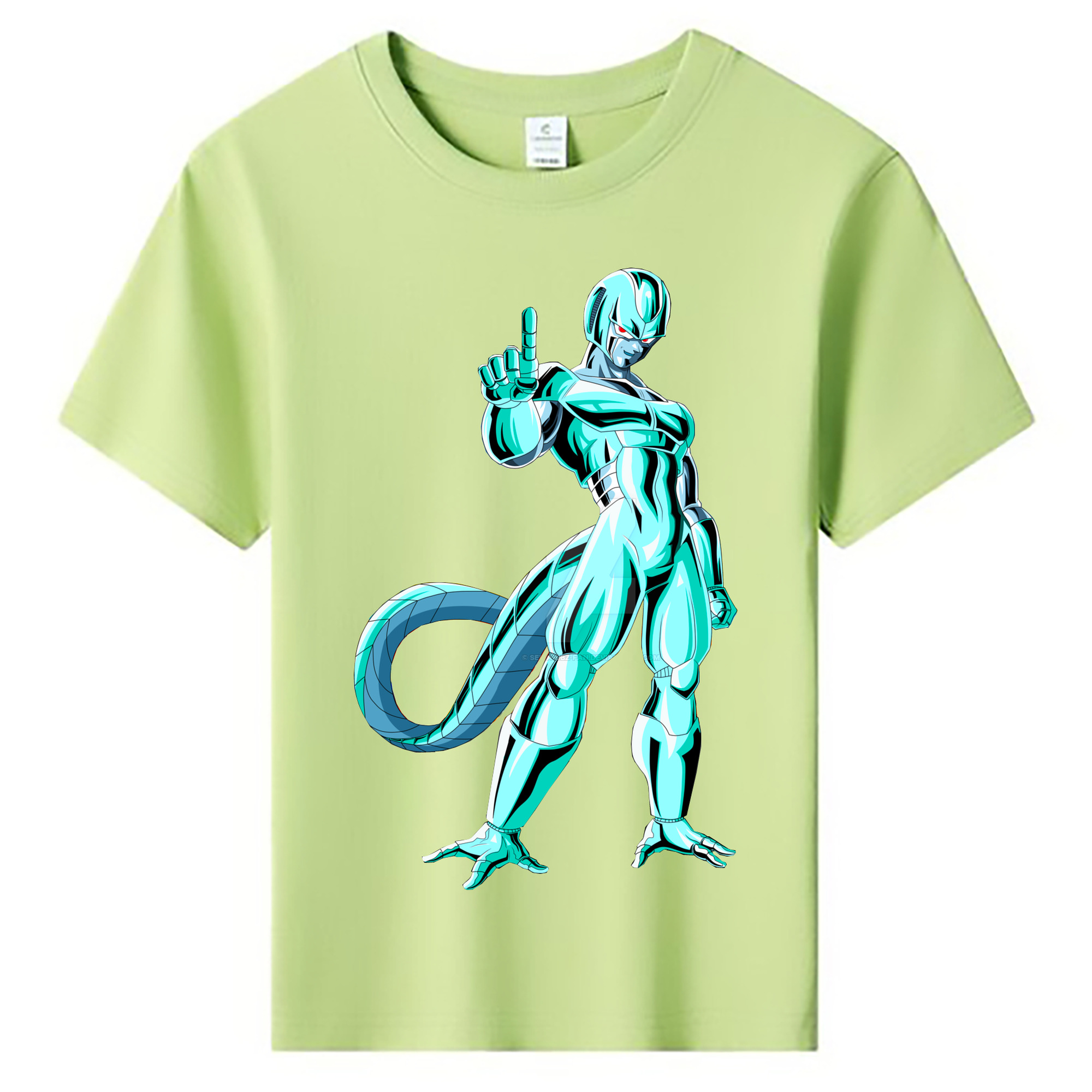 （画像用） ドラゴンボール クウラ DRAGON BALL Cooler Coora 綿100％キッズTシャツ（フロントプリント）